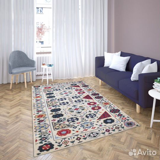 Ковер безворсовый палас 80*150.Турция