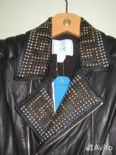 Куртка косуха versace HM мужская размер XL новая