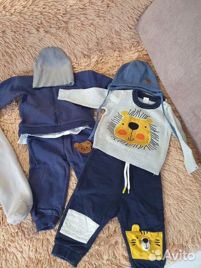 Детские вещи пакетом от 0 до года