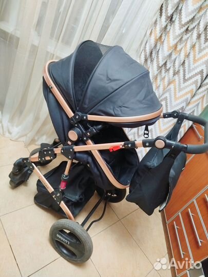 Коляска трансформер 3 в 1 бу