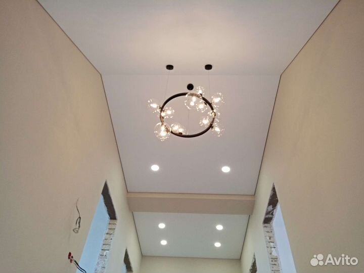 Натяжные потолки 