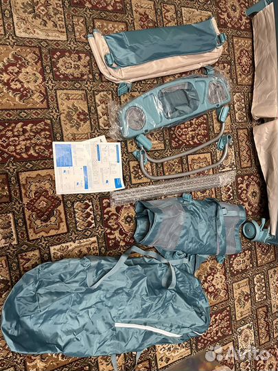 Детская кровать-манеж noony cubby