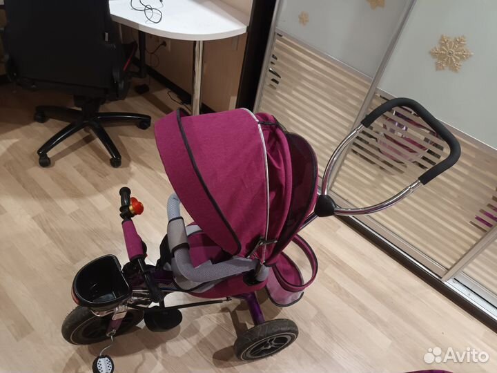 Детский ручной велосипед (трицикл)