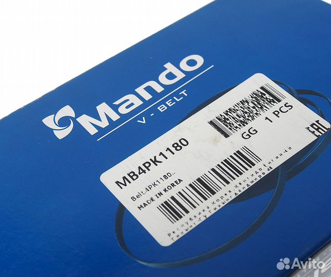 Ремень приводной поликлиновой 4PK1180 mando