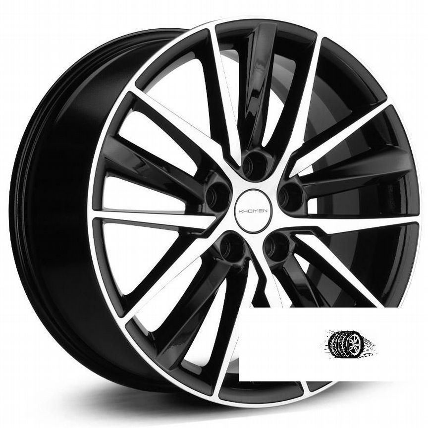 Литые диски Khomen Wheels 8×R18 5×114.3