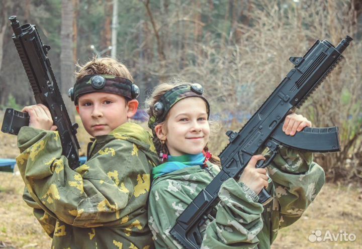 Выездной лазертаг