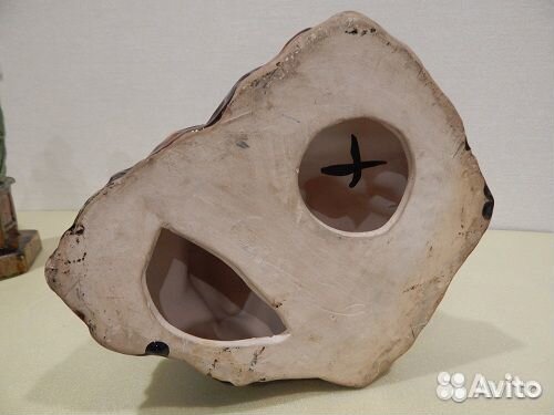 Юный Геолог H-42см.Майолика.Старая Гжель.Ярымбаш