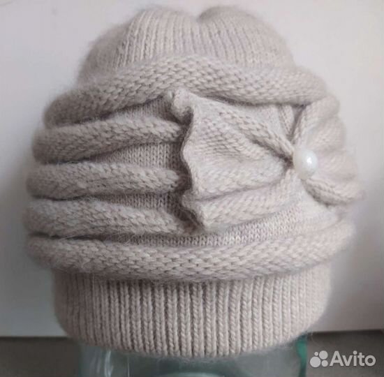 Шапка зимняя (шерсть/ангора) новая
