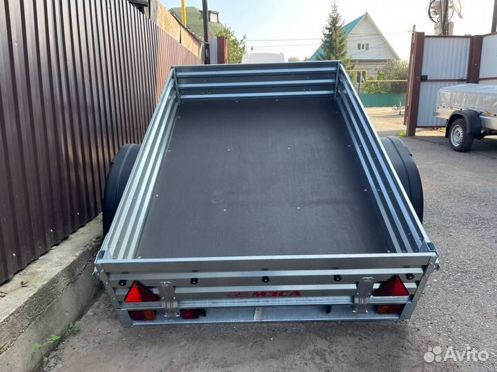 Прицеп дачный завода мзса, 185 на 123см. Рассрочка