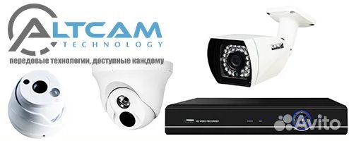 Видеонаблюдение, домофония, ббп AltCam