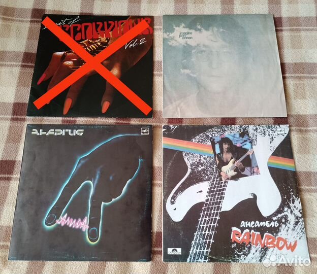 John Lennon, LED Zeppelin, Rainbow, и др