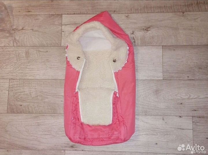 Зимний конверт в коляску