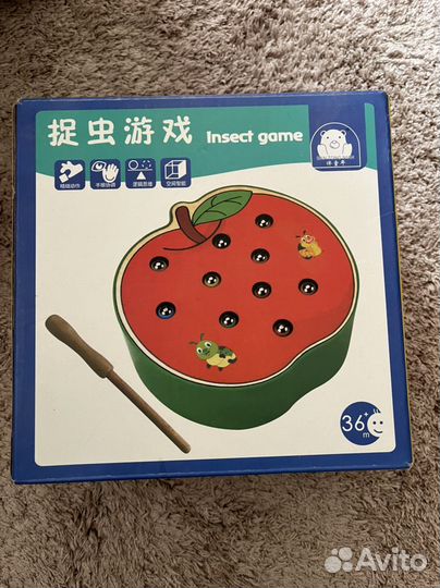 Детская игра Червячки