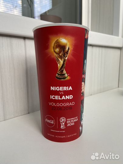 Стакан коллекционный Coca Cola с чм 2018