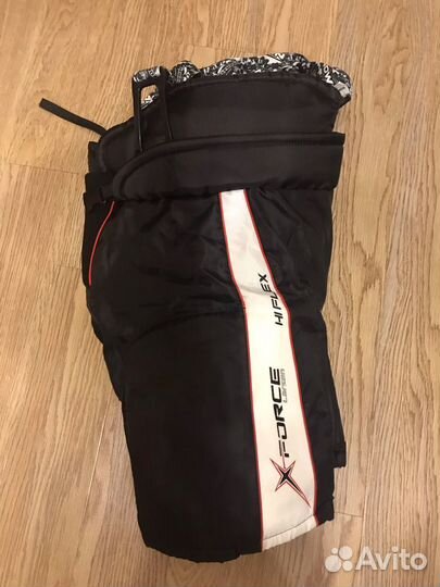 Хоккейные шорты larsen + подтяжки nordway