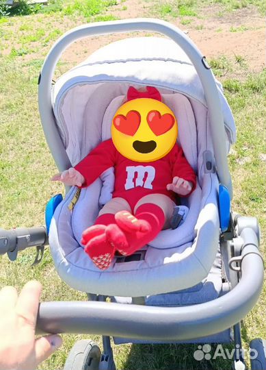 Коляска 3 в 1 беби мобил