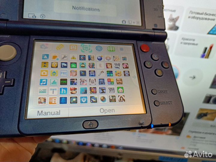 Портативная игровая приставка New Nintendo 3ds xl