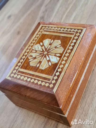 Шкатулка деревянная СССР