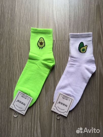 Носки цветные с надписями