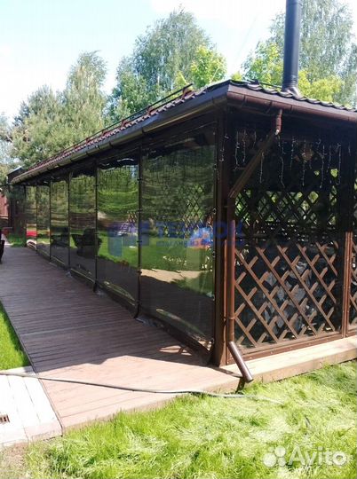 Мягкие окна для веранды