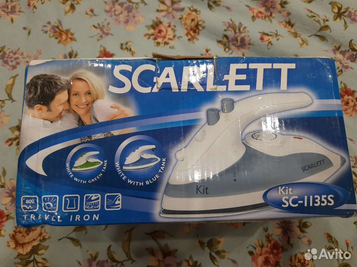 Утюг дорожный scarlett