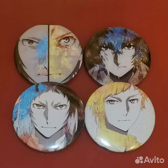 Значки с аниме