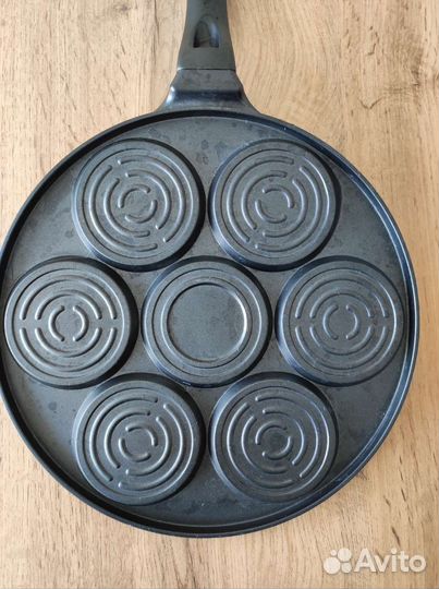 Сковорода для оладий,панкейков (смайлик,мордашки)