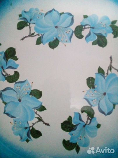 Металлическое блюдо СССР