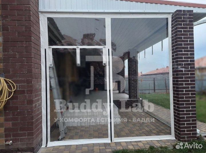 Мягкие пвх окна на беседку