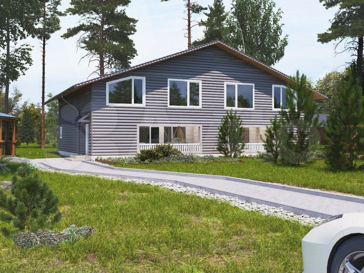 Коттедж 340 м² на участке 19 сот.