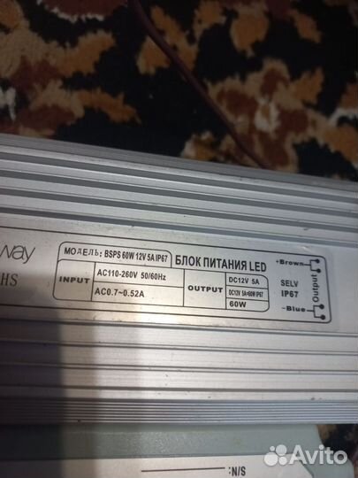 Блоки питания уличные