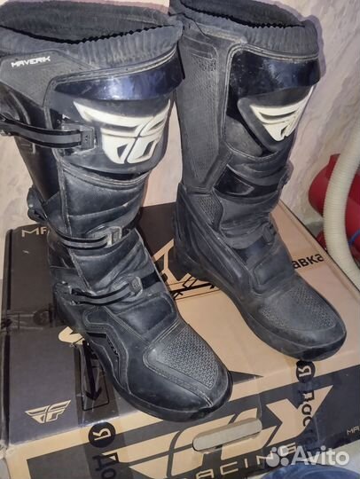 Мотоботы Fly racing maverik размер 47