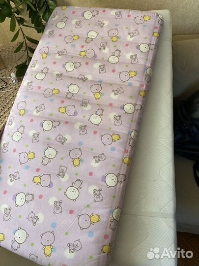 Детская кровать с матрасом бу