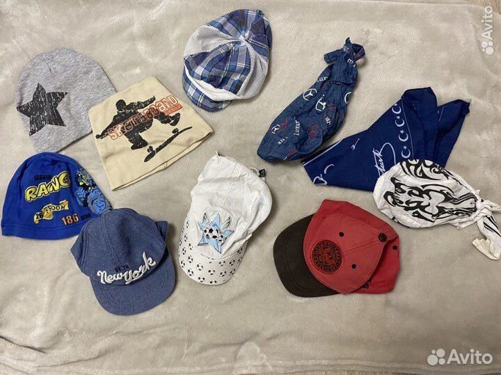 Кепки на мальчика