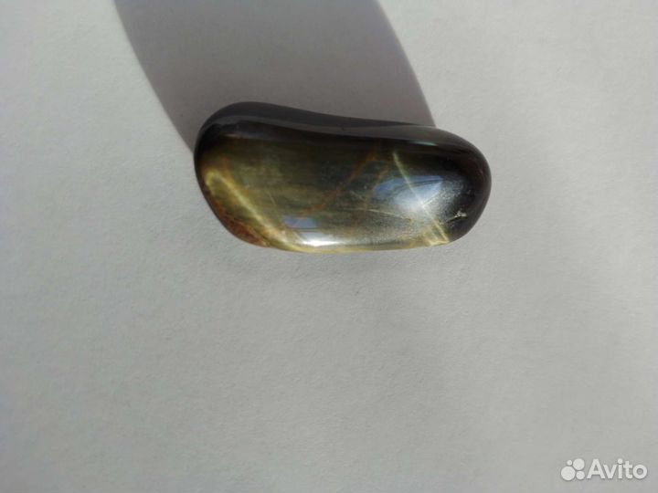 Кошачий глаз,натуральный камень мельхиор