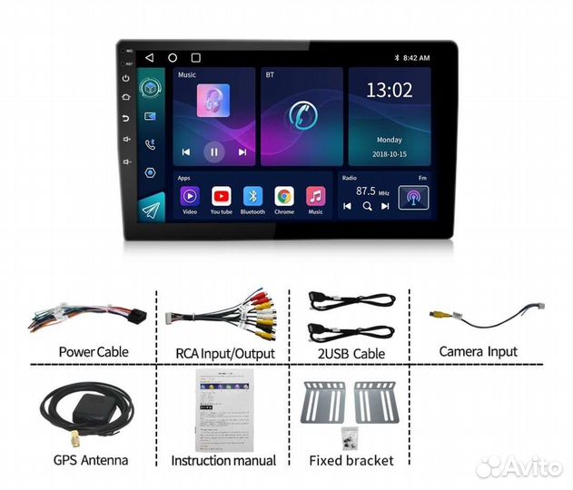 Магнитола Андроид на Все марки Авто