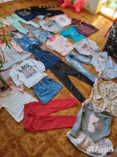 Пакет брендовых стильных вещей, 110 см