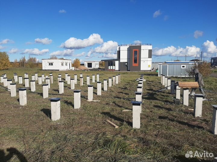 Фундамент жб сваи