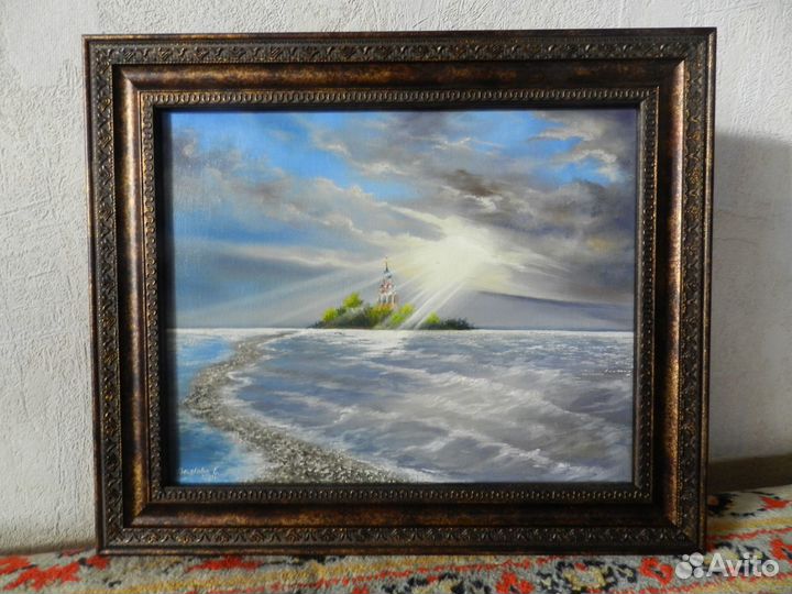 Картина маслом на холсте пейзаж