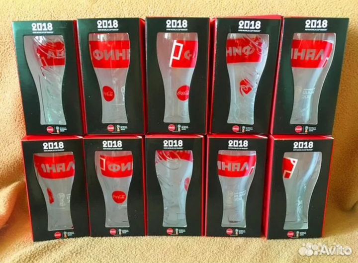 Стаканы Coca-Cola приуроченные к Чемпионату Мира