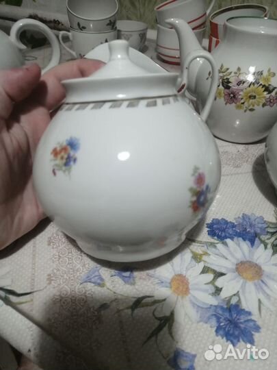 Чайник, сахарница, молочник СССР