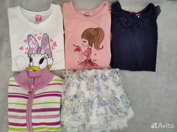 Вещи пакетом на девочку