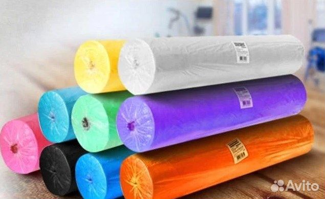 Одноразовые простыни в рулоне