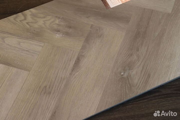 Кварцвиниловая плитка елочка