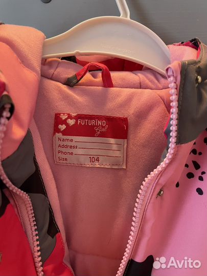 Зимний комбинезон для девочки