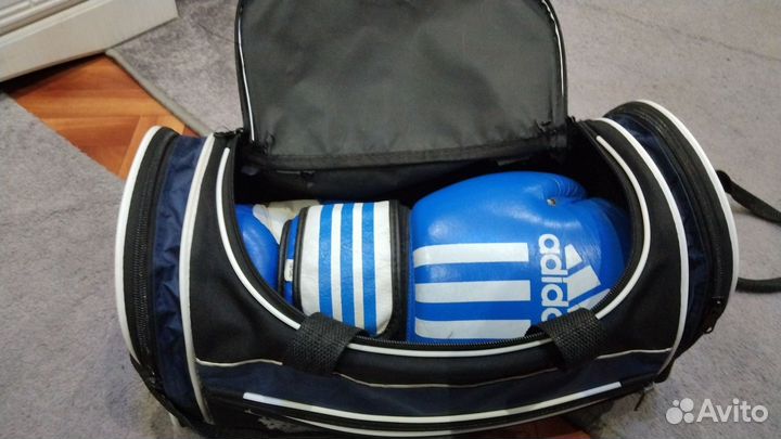 Перчатки боксерские+сумка