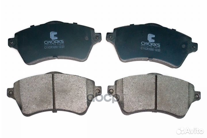 Тормозные колодки передние (Low Metallic) C11CR