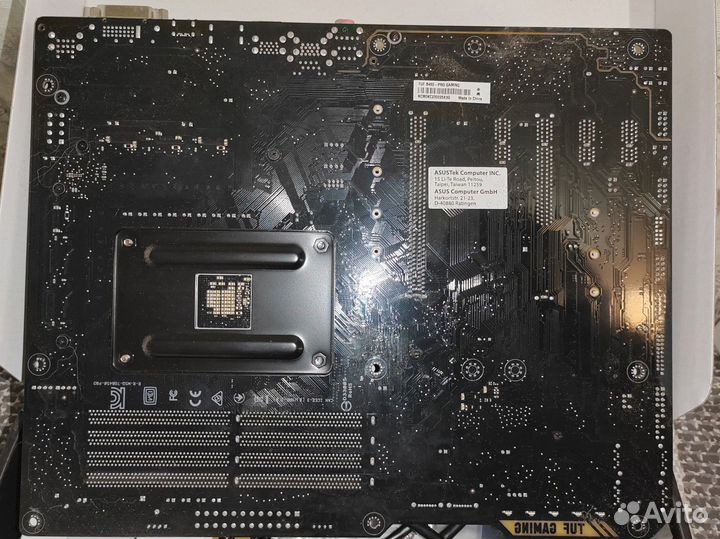 Материнская плата asus tuf gaming B 450 PRO