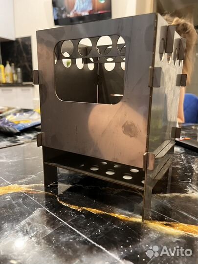 Печка щепочница