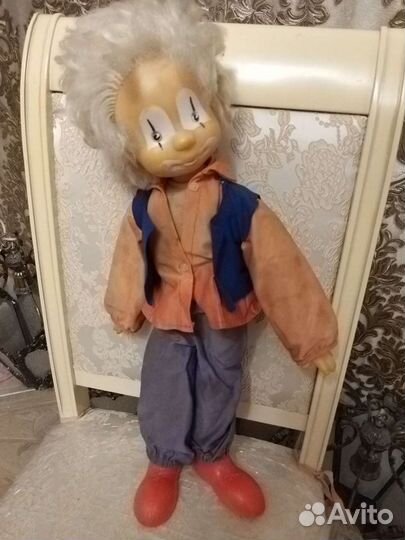 Куклы. Клоун. Рыжуля. СССР